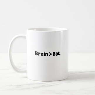 De Café Taza Brain Over Bot – Taza inteligente y divertida
