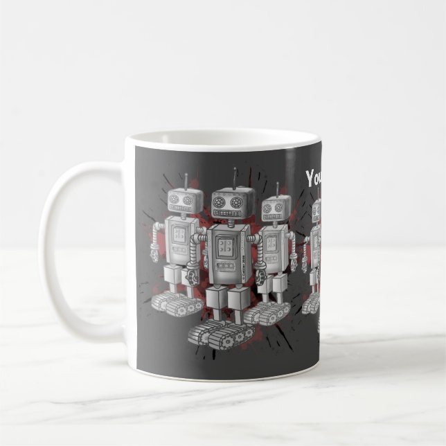 De Café Taza Brigada Robot (Izquierda)