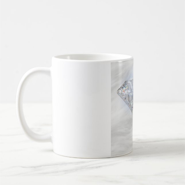 De Café Taza Brillante como un Diamante (Izquierda)