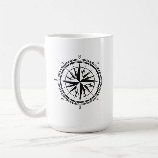 De Café Taza Brújula (Izquierda)