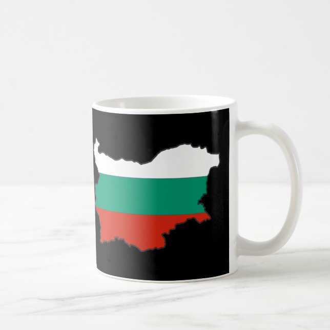 De Café Taza búlgara del mapa (Derecha)