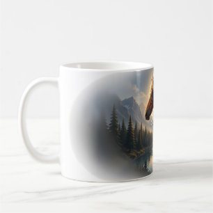De Café Taza Caballo Espíritu Libre Corriendo