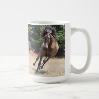 De Café Taza Caballo Lusitano en Libertad