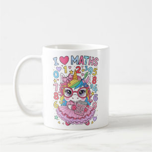 De Café Taza Calculadora Unicornio Adorable Matemáticas Me