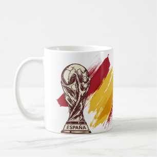 De Café Taza Campeones del Mundo España Personalizada