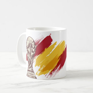 De Café Taza Campeones del Mundo España Personalizada