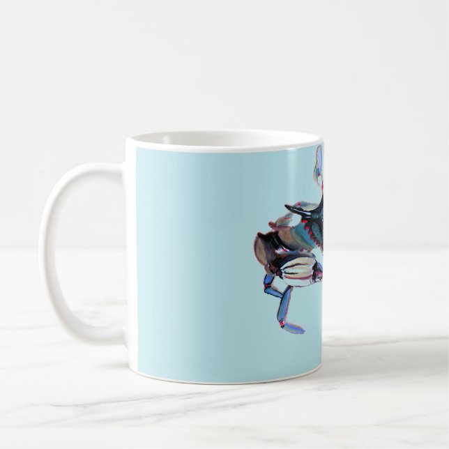 De Café Taza cangrejo azul (Izquierda)