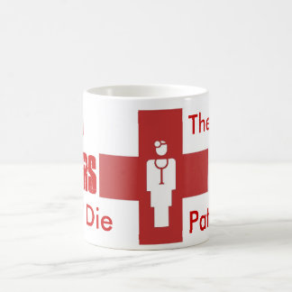De Café Taza caprichosa del médico