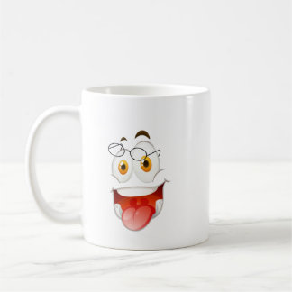 De Café Taza cara feliz, Cara divertida, Feliz, Taza, Taza