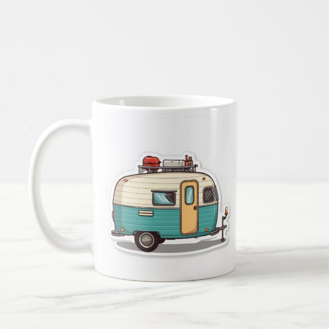 De Café Taza Caravana (Izquierda)