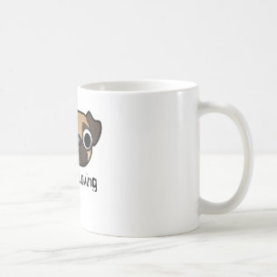 De Café Taza cariñosa del barro amasado