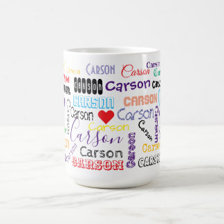 De Café Taza Carson Nombre