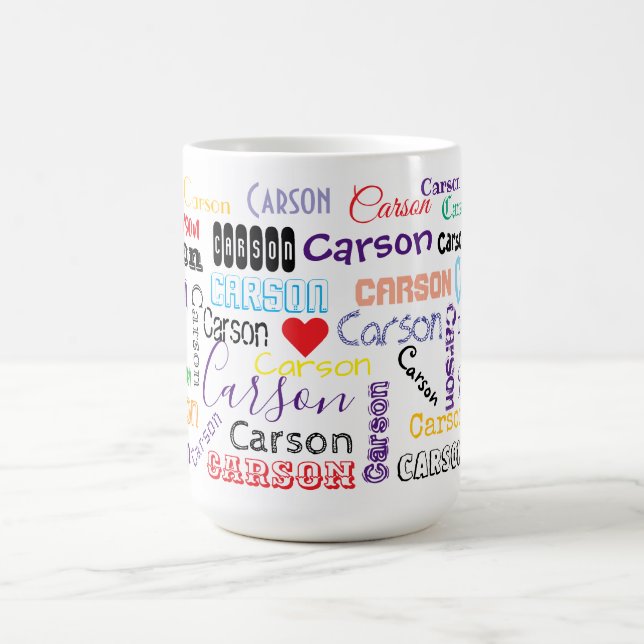 De Café Taza Carson Nombre (Centro)