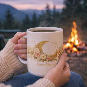 De Café Taza Celestial Personalizada Moon Mama