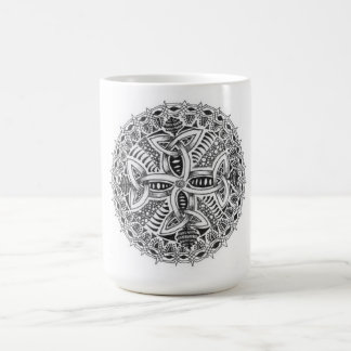 De Café Taza céltica del doodle