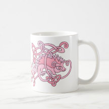 Taza céltica del erizo