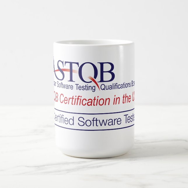 De Café Taza certificada ASTQB del probador del software (Centro)