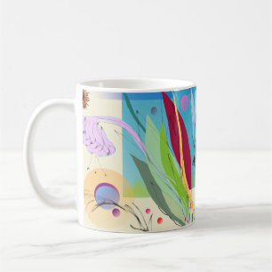 De Café Taza CHILLONA fresca abstracta