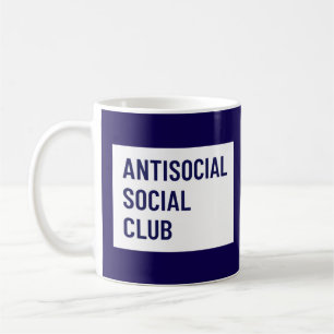 De Café Taza Clásica Antisocial Social Club