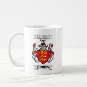 De Café Taza Clásica Apellido O'Brien y Escudo