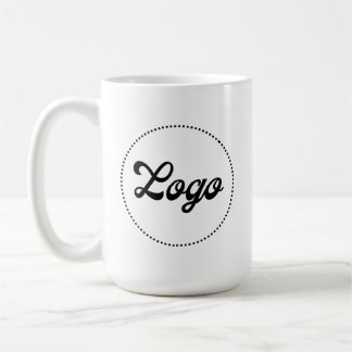 De Café Taza Clásica Blanca con Logo Promocional Personali