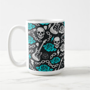 De Café Taza Clásica Blue Rose Rockwave