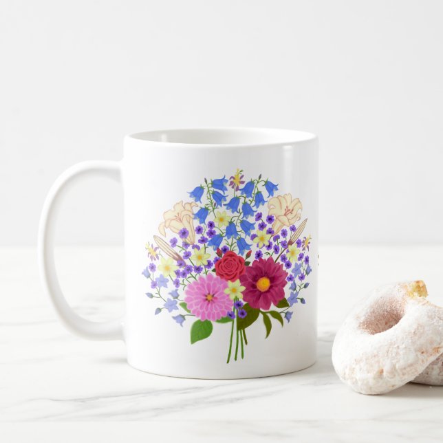 De Café Taza Clásica Blumenstrauss (Con donut)