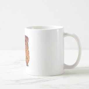De Café Taza Clásica Bulldog Dorado