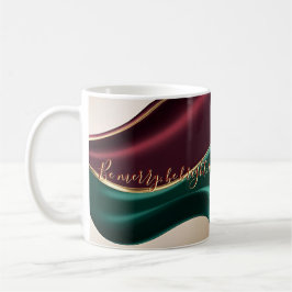 De Café Taza clásica con gráfico abstracto elegante