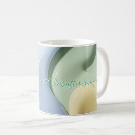 De Café Taza clásica con gráfico abstracto elegante