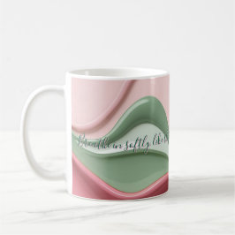 De Café Taza clásica con gráfico abstracto elegante