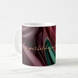 De Café Taza clásica con gráfico abstracto elegante