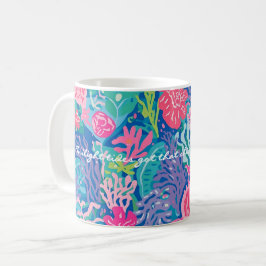 De Café Taza clásica con gráfico elegante