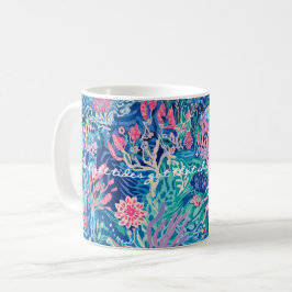 De Café Taza clásica con gráfico elegante