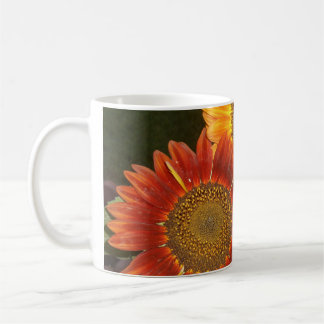 De Café Taza clásica del girasol 11 onzas