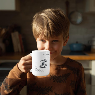 De Café Taza Clásica del Mundo del Fútbol
