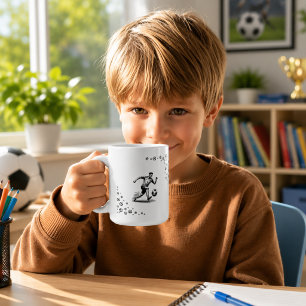 De Café Taza Clásica del Mundo del Fútbol