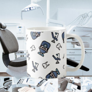 De Café Taza Clásica Dental Vibes Only