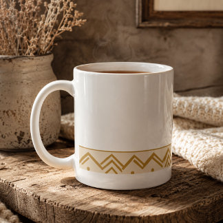 De Café Taza clásica Desert Trail Lines, 11 oz