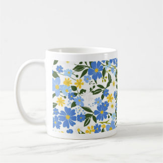 De Café Taza Clásica Floral