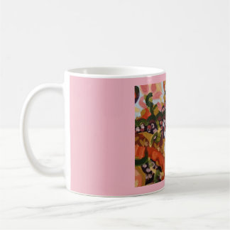 De Café Taza clásica "floral"