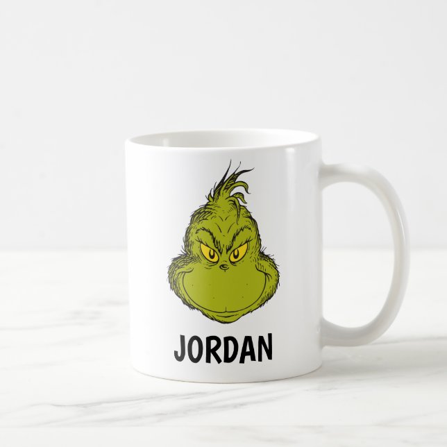 De Café Taza Clásica Grinch Personalizable Cómo El Grinch  (Derecha)