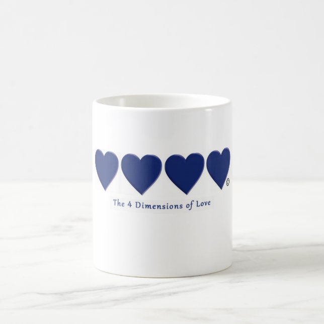 De Café Taza clásica II del amor (Centro)
