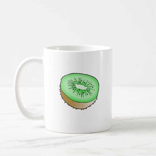 De Café Taza Clásica Kiwi (Izquierda)