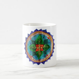 De Café Taza clásica Magic Mandala