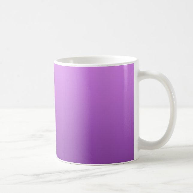 De Café Taza clásica morada (Derecha)