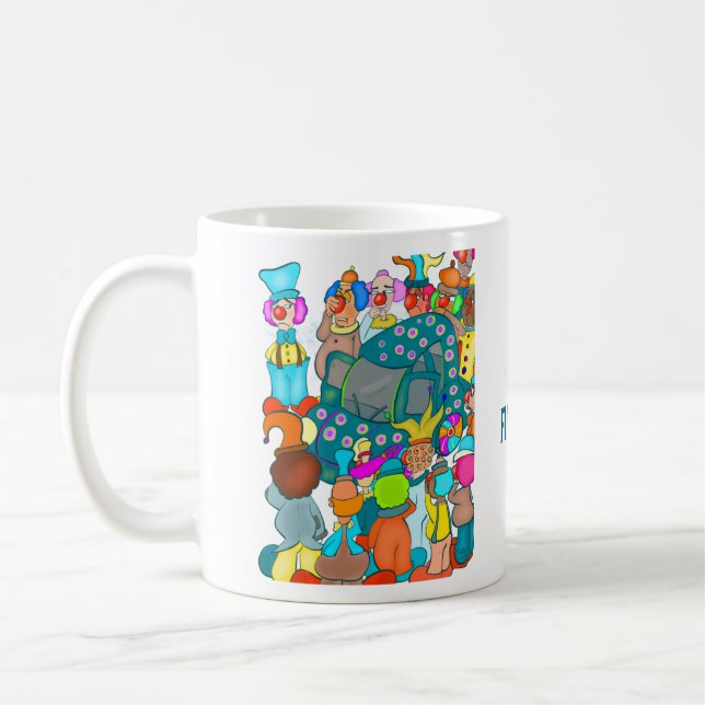 De Café Taza Clásica No Divertida (Izquierda)