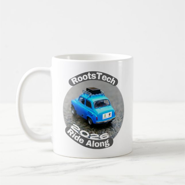 De Café Taza Clásica para RootsTech Ride Along 2026 (Izquierda)