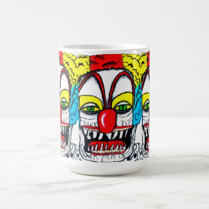De Café taza CLOWN CRIATURA HALLOWEEN