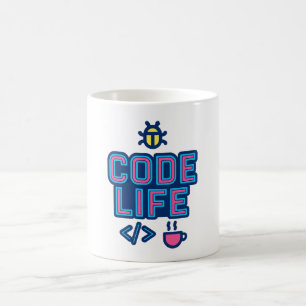 De Café Taza CODE LIFE – Para programadores que depuran ca
